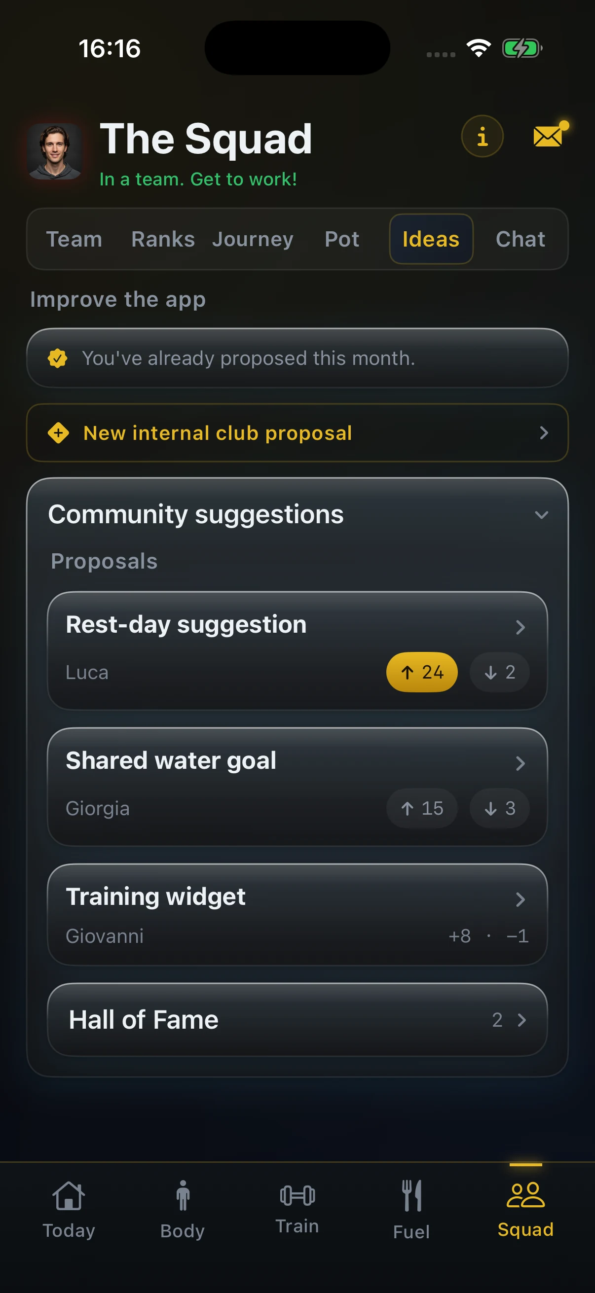 App VAC, ideas y propuestas de la comunidad